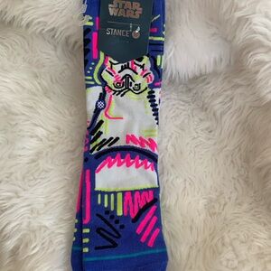 STANCE STAR WARS kids Star Wars colorful socks in size Large 2-5.5 NWT